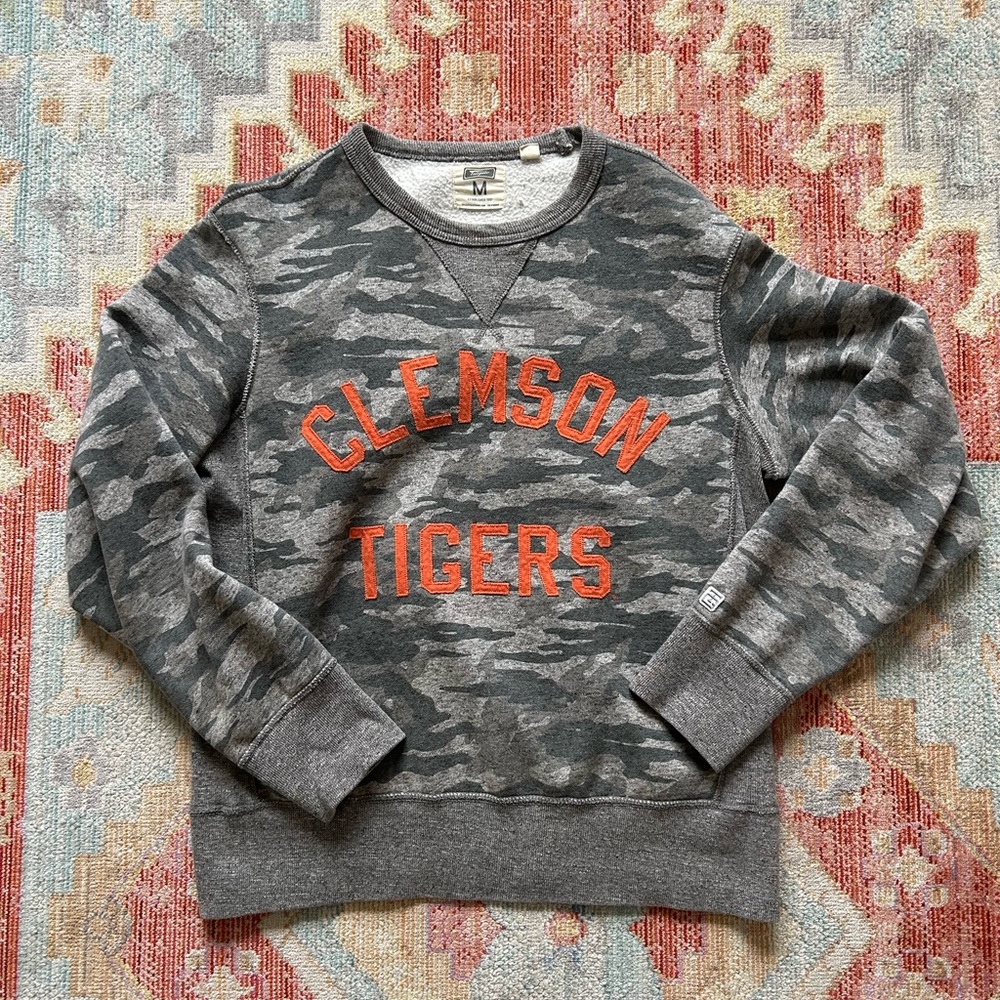 Clemson Camo Sweatshirt